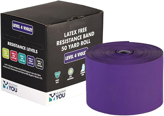 Latex Free Resistance Band 50 Yard Rolls - Bloomnest