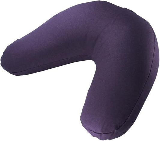 Hugger Mugger V-Shaped Meditation Cushion - Provides Support in Cross-Legged Sitting, Promotes Healthy Posture, Handmade in The USA - Bloomnest