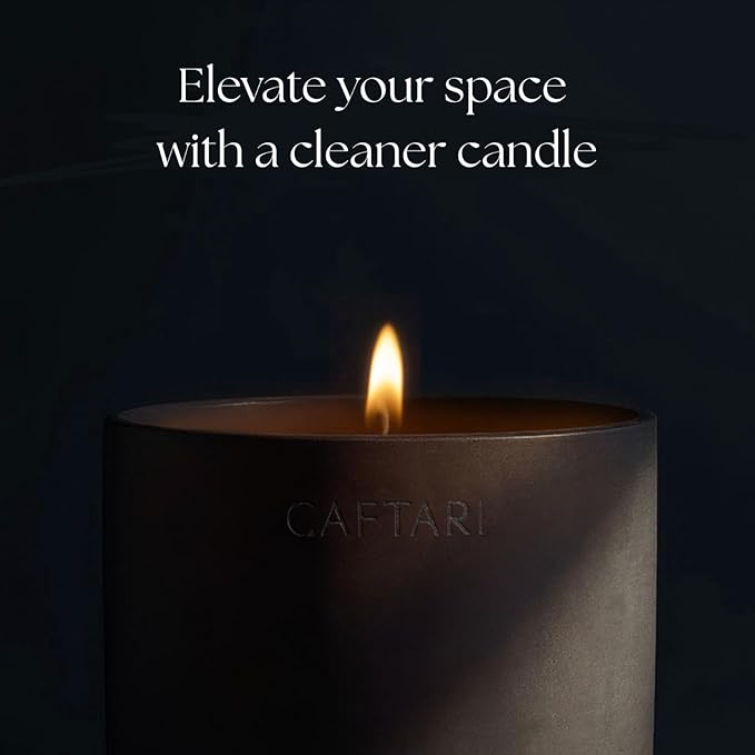 CAFTARI Luxury Aromatherapy Candle | Jasmine, Tuberose & Neroli Scented | 60 Hour Burn | Clean Coconut Soy Wax | Vegan, Gift-Ready Candle for Sleep & Home Spa Feel | Nidra - Bloomnest