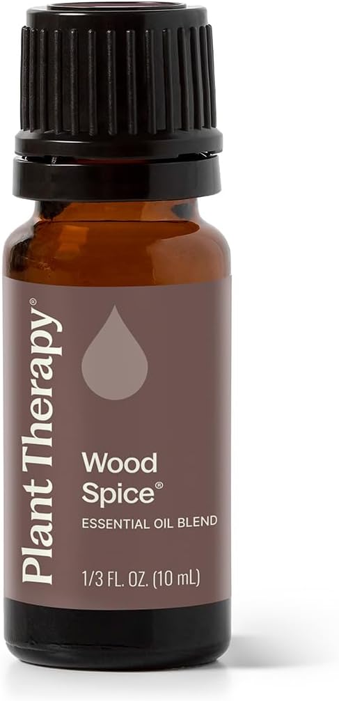 Plant Therapy Wood Spice Essential Oil Blend 10 mL (1/3 oz) 100% Pure, Undiluted Essential Oils, Great for DIYs and Diffusing PlantTherapy