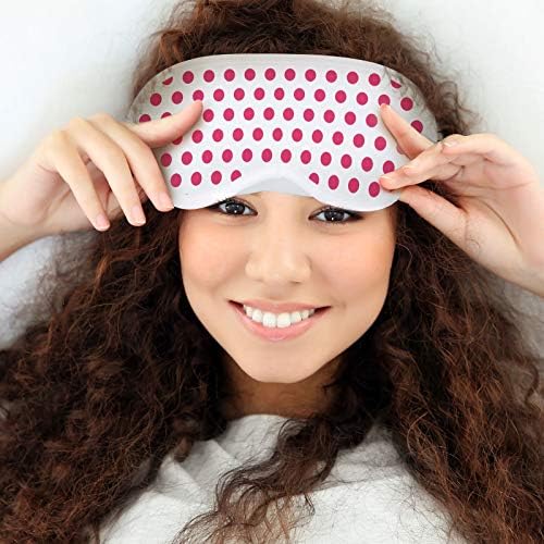 Syhood Sublimation White Eye Mask Blanks Sleepover Party Supplies Slumber Pajama Party Decorations with Fabric Marker Pens DIY White Sleep Mask - Bloomnest