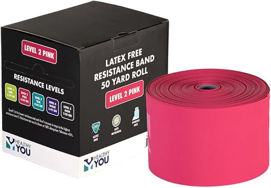 Latex Free Resistance Band 50 Yard Rolls - Bloomnest