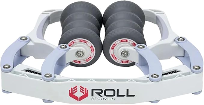 ROLL Recovery R8 (Alpine White) - Deep Tissue Massage Roller - Bloomnest