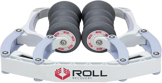 ROLL Recovery R8 (Alpine White) - Deep Tissue Massage Roller - Bloomnest