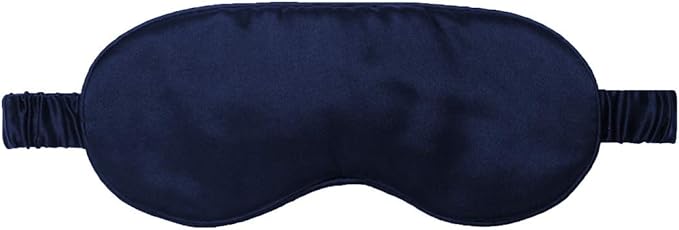 Silk Sleep Mask Light Blocking Luxury 100% Mulberry 19mm Silk Eye Mask Eye Cover Blindfold Ultra Soft Light & Comfy Anti Aging Skin Care with Travel Bag Gift Package - Bloomnest