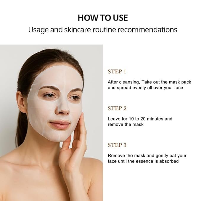 KOSBEAUTY NACIFIC Face Masks Skincare Korean – Premium 10-Sheet Variety Pack for Ultimate Skin Nourishment – Hyaluronic Acid, Ceramide & Vitamin-Infused for All Skin Types - Bloomnest