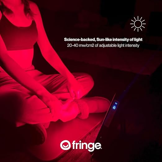 Fringe Red Light Panel, Has Both Red Light 660nm and Infrared Lights 850nm, 360 LED, Sports Recovery (Therapy Panel 189W) Ideal for Pain Relief, Sleep and Energy Recovery JoinFringe