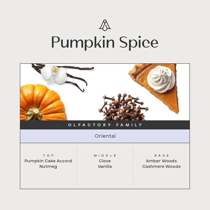 AromaPlan Hotel Scent Diffuser Oil Pumpkin Spice 5 Fl Oz (148ml) Fall Collection –Luxury Hotel & Home Fragrance Oil - Non Toxic - Made in USA - Bigger Bottle, Bolder Aroma & Longer Lasting - Bloomnest