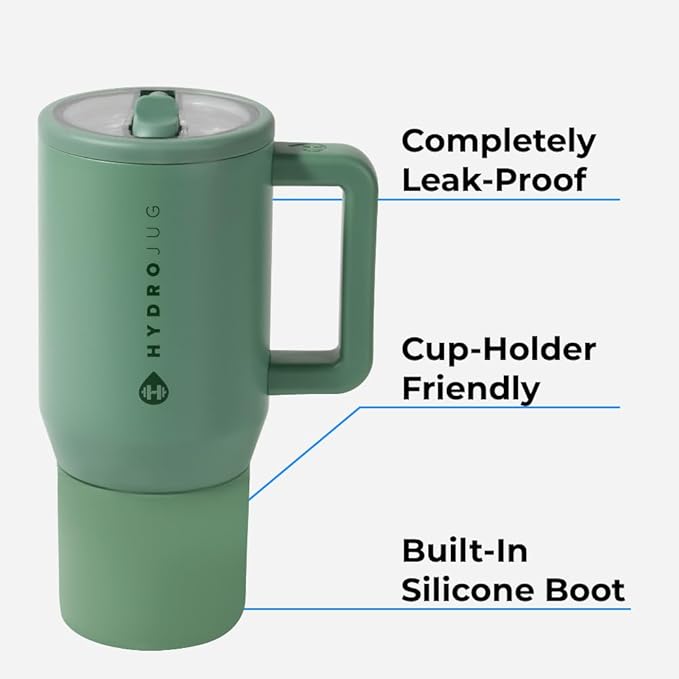 HydroJug Kids - 20 oz Insulated Kids Water Bottle with Flip Straw & Handle | Leak-Proof & Durable | Perfect for School, Sports, Lunch, Travel & Camp, Orchid - Bloomnest