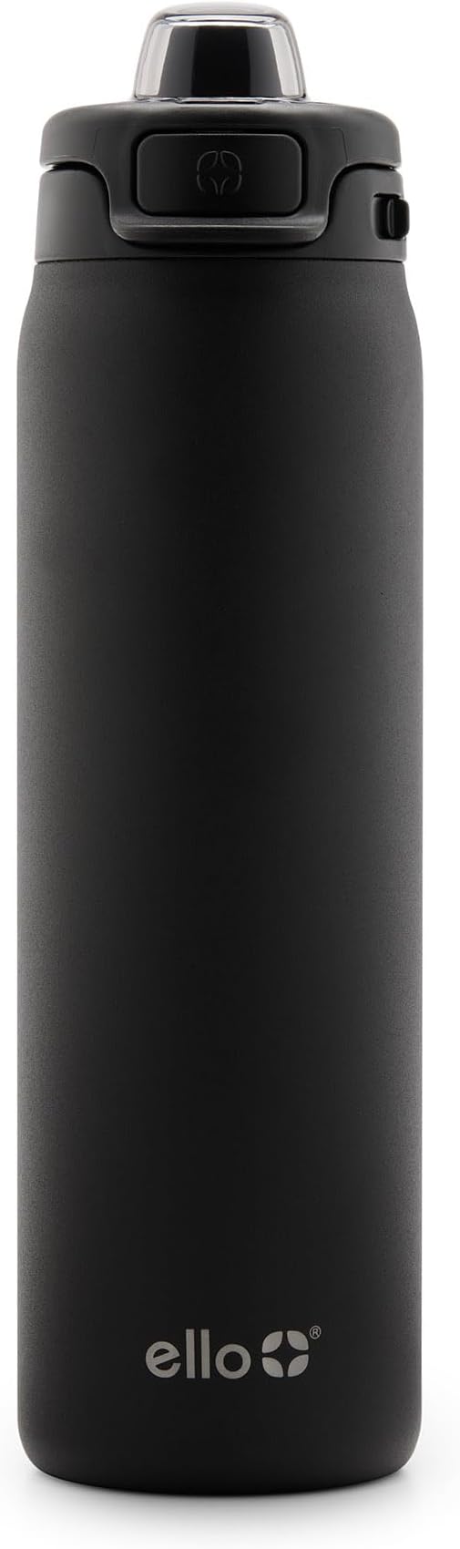 Ello Pop & Fill Insulated Stainless Steel Water Bottle with Quick Fill Lid, Leakproof Locking, Sip or Chug Spout, BPA-Free, Double Wall Vacuum Insulated for Sports, Travel & School- 22oz / 32oz / 40oz Ello