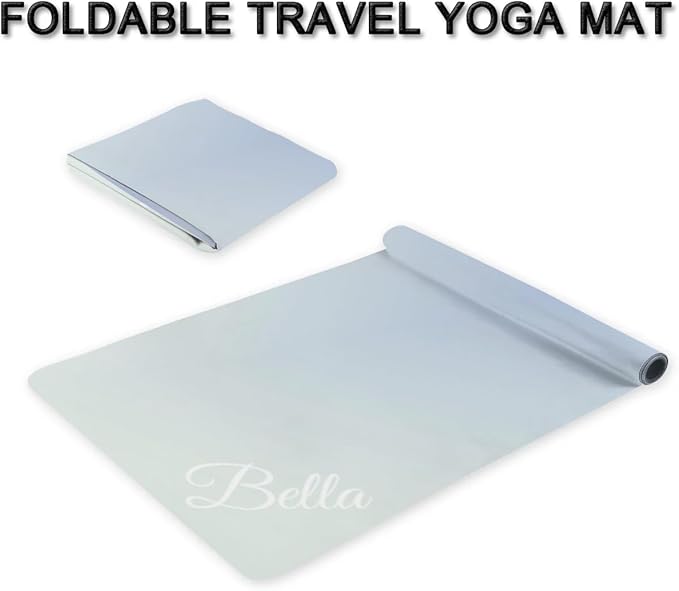 Custom Name Yoga Mat,Personalized Travel Yoga Exercise Mat,Non Slip,Perfect for Kids & Adults,Gradient Color E Series - Bloomnest