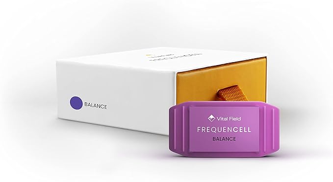 Balance FrequenCell • Wearable Frequency Therapy for Self-Control • Stimulates Brain Areas Related to Dependency • 100% Natural, Zero Side Effects