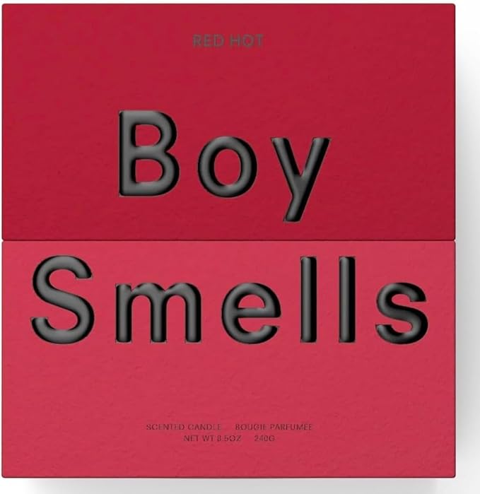 Boy Smells - Ash Scented Candles for Men and Women - 27 oz - Soy, Coconut Wax Candle Blend - Aromatic Candles for Home with Black Charcoal, Rare Woods and Clove - 100-Hour Burn - Cotton Wick - Bloomnest