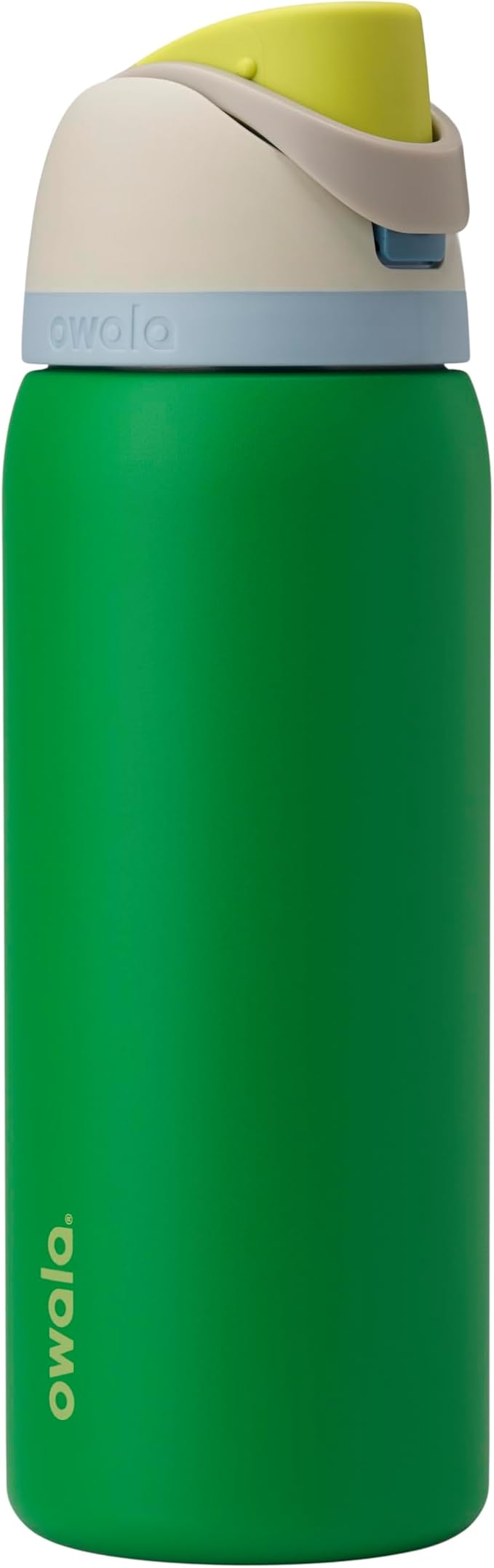 Owala FreeSip Insulated Stainless Steel Water Bottle with Straw, BPA-Free Sports Water Bottle, Great for Travel, 32 Oz, Putting Green Owala