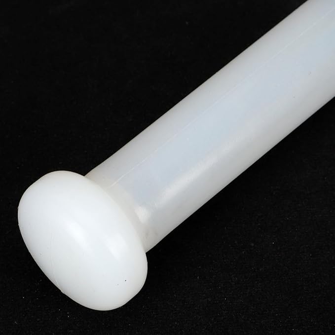 Hemoton Crystal Singing Bowl Mallet Stick 7.87 Inch with Silicone Rubber Striker and Acrylic Base for Meditation Sound Healing and Sound Bath Instruments - Bloomnest