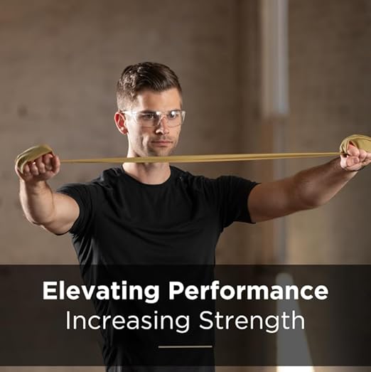 THERABAND Resistance Bands, 6 Yard Roll Professional Latex Elastic Band For Upper Body, Lower Body, & Core Exercise, Physical Therapy, Pilates, At-Home Workouts, & Rehab, Gold, Max, Level 8 - Bloomnest