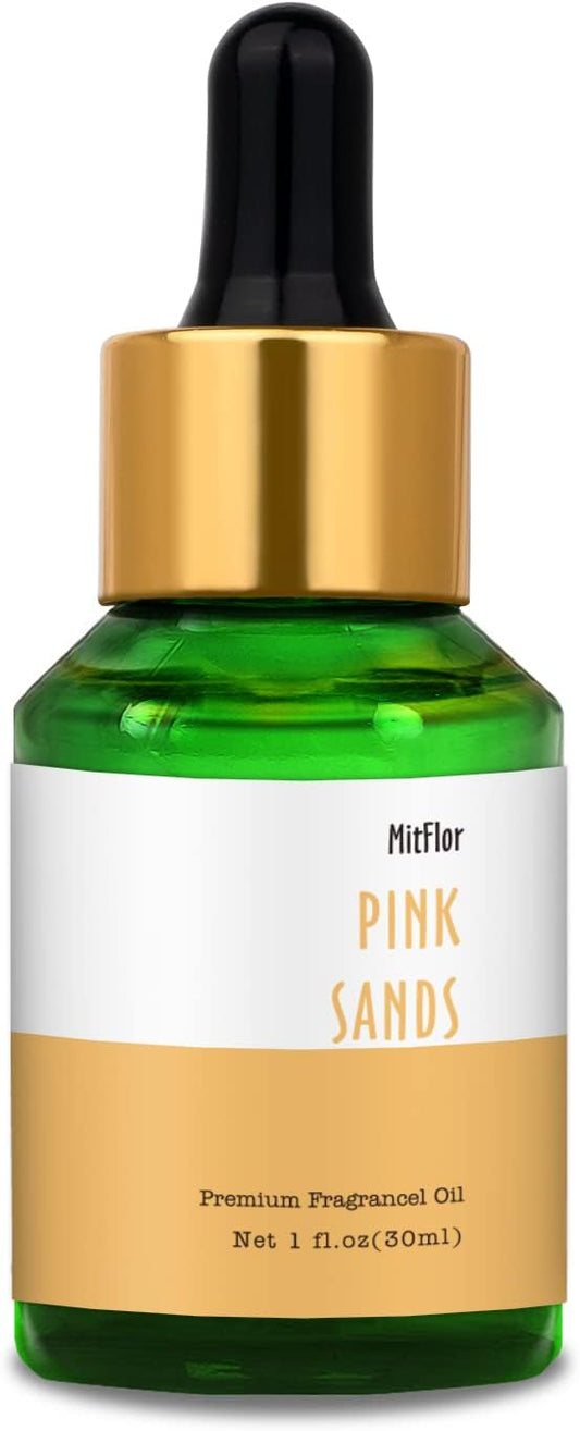 Pink Sands Fragrance Oil, MitFlor 30ml Premium Scented Oil, Large Size Fragrance Essential Oils for Diffuser, Soap & Candle Making Scents, Home Diffuser Oil - Bloomnest