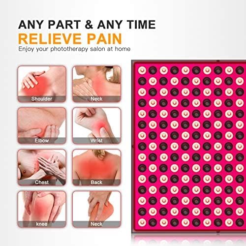 45W Red LED Light Therapy Panel, Deep Red 660nm and Near Infrared 850nm LED Light Therapy Combo - FDA Registered Bloomnest
