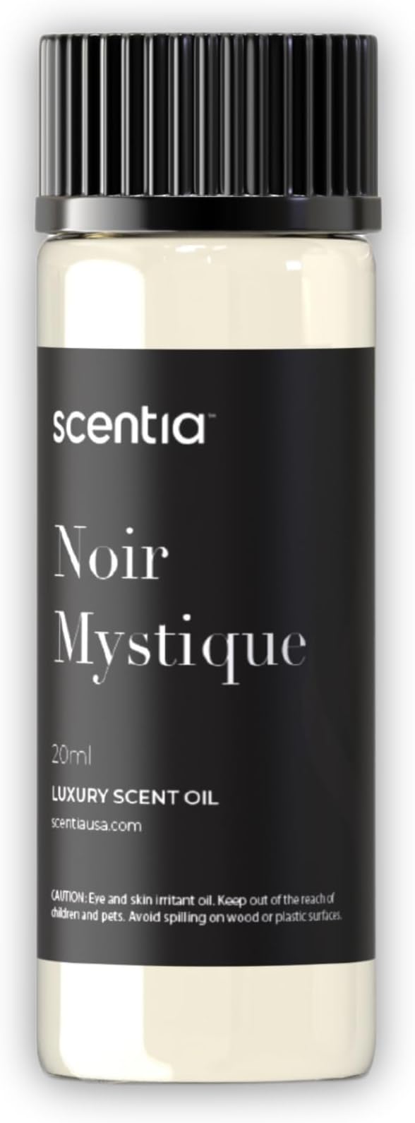 Scentia Noir Mystique – Hotel-Inspired Diffuser Oil, 20ml (0.67 fl oz) | Essential Oil Blend of Rose, Bergamot, Lemon & Musk | Luxury Aroma for Aromatherapy Diffusers & Humidifiers - Bloomnest