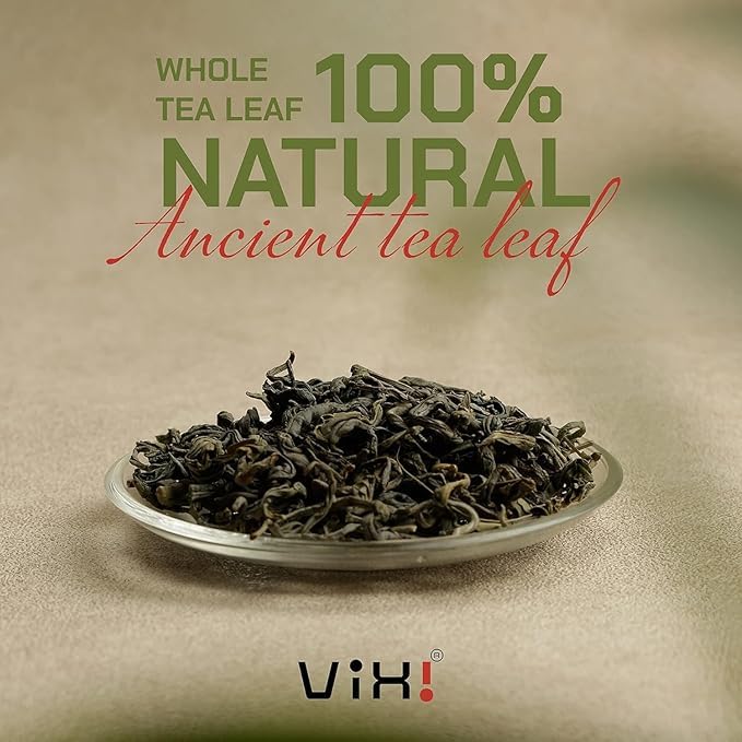 VIXI Jasmine Green Tea Loose Leaves, 16 Oz, Jazmine Flavored, Unsweetened, Caffeinated, 100% Natural from Ancient Leaf Tea Tree, Jasmin Scented Green Looseleaf for Hot and Cold Brew - Bloomnest