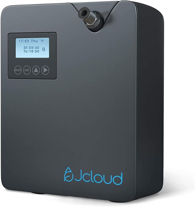 JCLOUD Smart Scent Air Machine with Cold Air Tech for Home, Professional Waterless Essential Oil Diffuser 300ML, HVAC Scent Diffuser for Essential Oils for Large Room, Office, Spa, Black - Bloomnest
