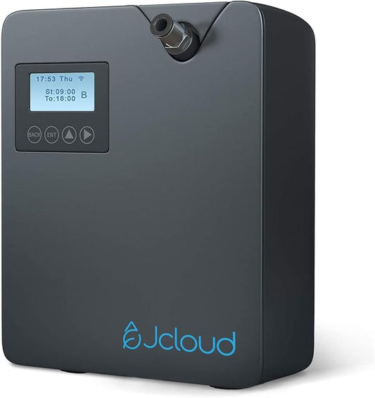 JCLOUD Smart Scent Air Machine with Cold Air Tech for Home, Professional Waterless Essential Oil Diffuser 300ML, HVAC Scent Diffuser for Essential Oils for Large Room, Office, Spa, Black - Bloomnest