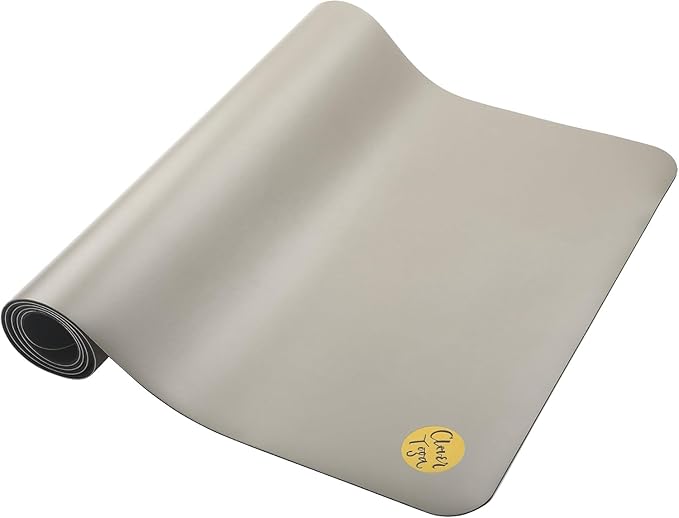 Clever Yoga Liquid Balance Thick Yoga Mat - Pro Exercise Yoga Mat with Non-Slip Surface for Home Gym, Earth-Friendly & Recyclable Pilates and Workout Pad Women & Men, 4.5 mm - Bloomnest