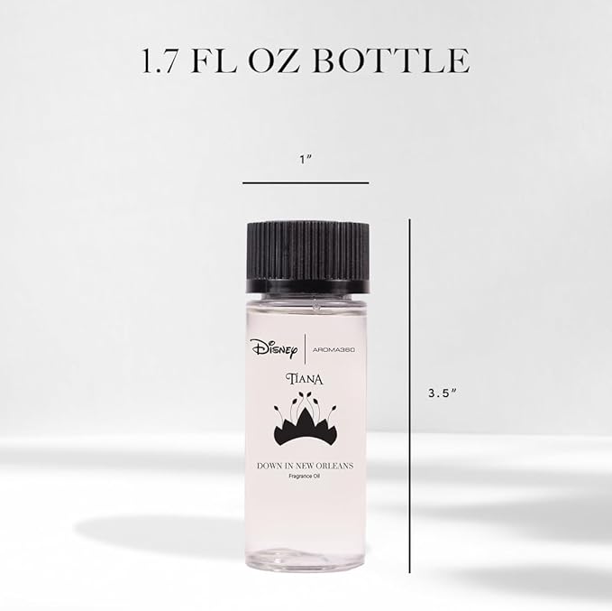 Aroma360 | Disney Down in New Orleans Fragrance Oil Blend | The Princess and The Frog | Princess Tiana | Aromatherapy Scent Diffuser Oil | Coconut Bergamot Valencia Orange 1.7 fl oz 50mL - Bloomnest