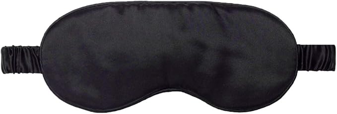 Silk Sleep Mask Light Blocking Luxury 100% Mulberry 19mm Silk Eye Mask Eye Cover Blindfold Ultra Soft Light & Comfy Anti Aging Skin Care with Travel Bag Gift Package - Bloomnest