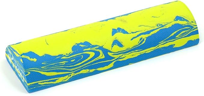 Low Density Soft/Medium Foam Physical Therapy Roller (18" Half Round) - Bloomnest