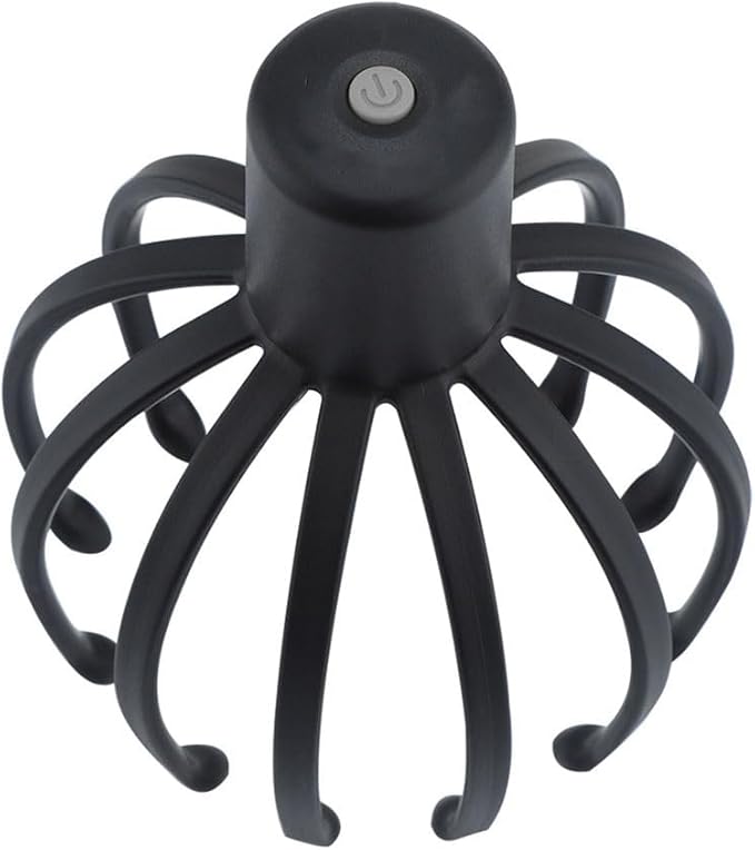 Electric Octopus Claw Scalp Massager Stress Relief Therapeutic Head Scratcher Relief Bloomnest