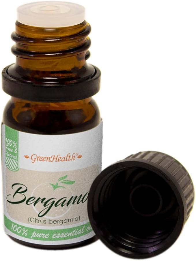 GreenHealth - 5 ml Bergamot Essential Oil - 100% Pure and Natural Greenals