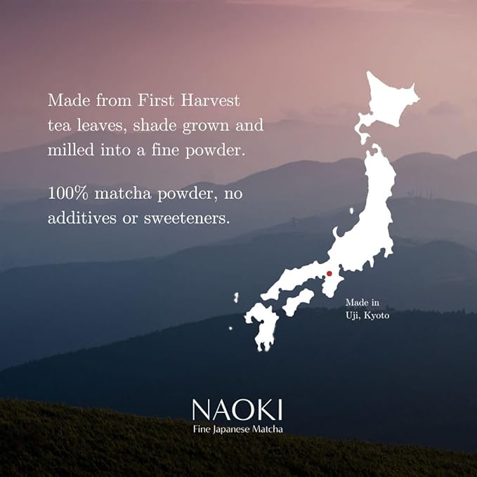 Naoki Matcha Superior Ceremonial Blend – Authentic Japanese First Harvest Ceremonial Grade Matcha Green Tea Powder from Uji, Kyoto (50g / 1.75oz) - Bloomnest