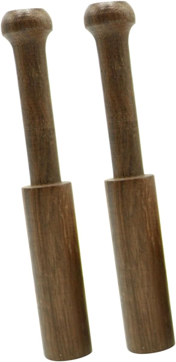 Beaupretty 2Pcs Sound Bowl Mallet Wooden Tibetan Knocking Rod for Meditation Durable Striker for Singing Bowls for Relaxation Healing Various Settings - Bloomnest