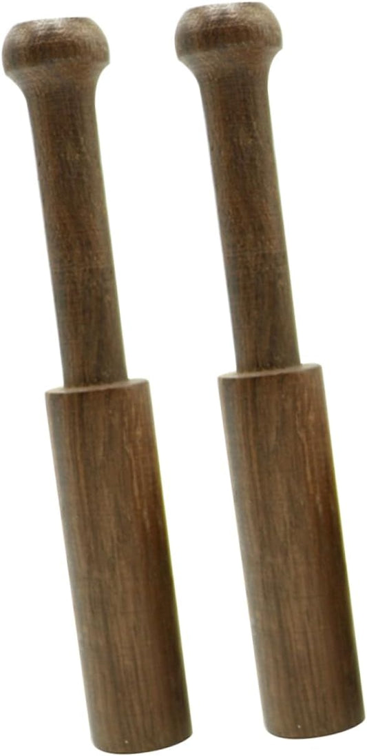 Beaupretty 2Pcs Sound Bowl Mallet Wooden Tibetan Knocking Rod for Meditation Durable Striker for Singing Bowls for Relaxation Healing Various Settings - Bloomnest