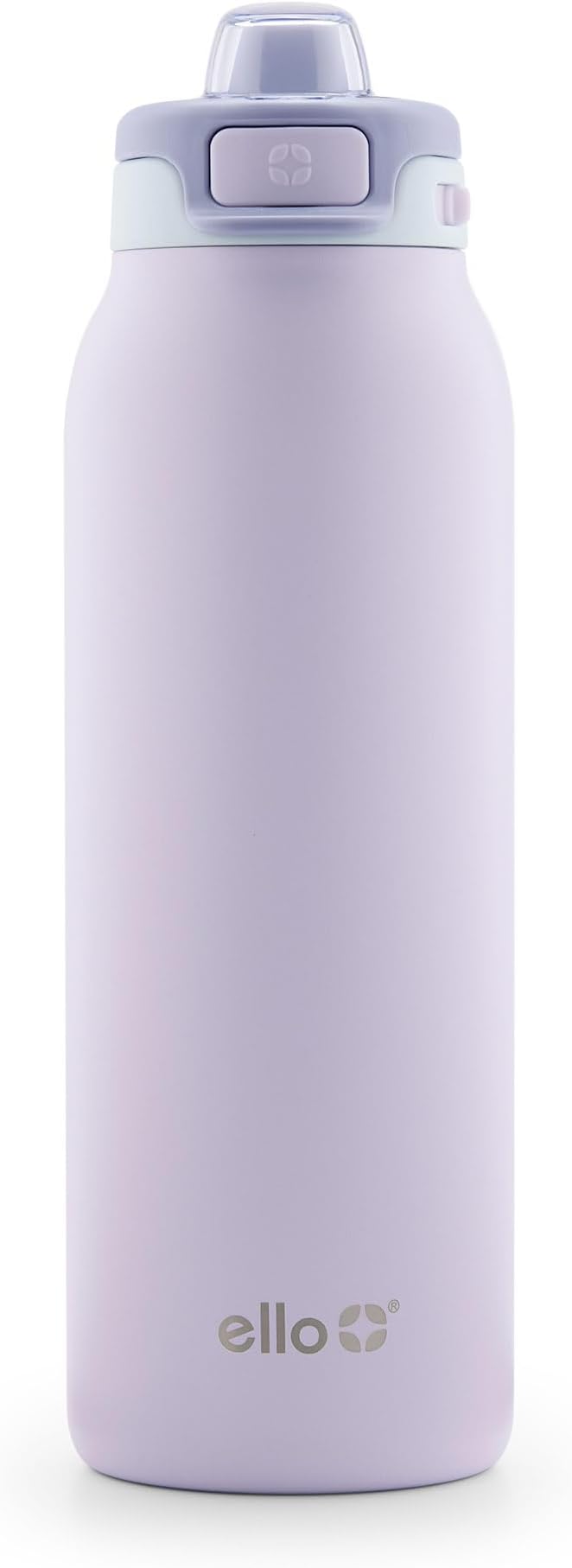 Ello Pop & Fill Insulated Stainless Steel Water Bottle with Quick Fill Lid, Leakproof Locking, Sip or Chug Spout, BPA-Free, Double Wall Vacuum Insulated for Sports, Travel & School- 22oz / 32oz / 40oz Ello