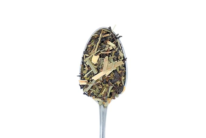 Tastings Tea Mint Fusion - 15 Biodegradable Sachets | Spearmint & Peppermint with Black Tea & Lemongrass Blend | Natural Pyramid Bags - Bloomnest