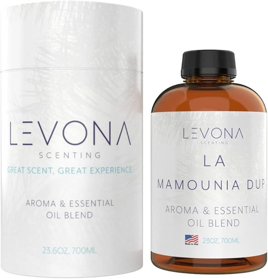 Levona Scent Aroma Diffuser Oil: Oil Diffuser Essential Oils for Diffusers for Home Luxury Scents - La Mamounia Dup Fragrance Oil - Clean & Fresh with Notes of Citrus, Rosewood, Amber & Pine -700 Ml - Bloomnest