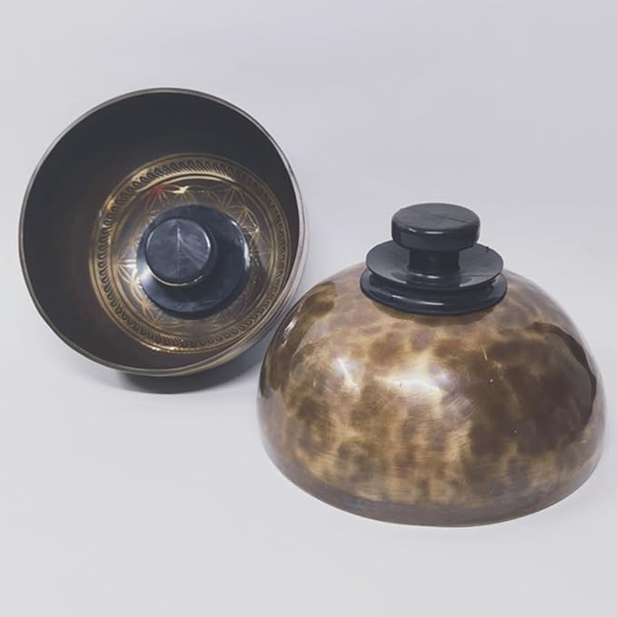 Buddha Sound Bowl Suction Cups Replacement Handles for Tibetan Singing Bowls Portable Rubber Suction Lifter with Strong Load Capacity Easy to Install 3.14X3.14X1.96In - Bloomnest