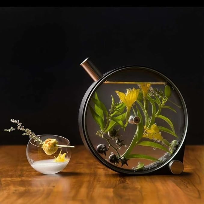 DIY Small 13 oz Cocktail Porthole Infuser, Drink Liquor Infuser, Create Your Own Infused Masterpiece, Liquor Infusing Decanter, Beautiful, Fun Gift, Bourbon Infuser, Infusion Bottles 5-Years Warranty - Bloomnest