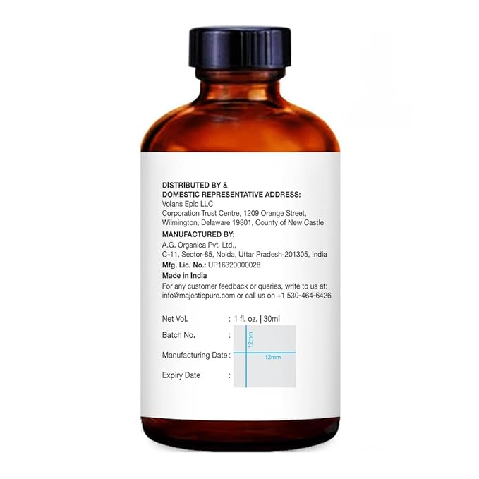 Majestic Pure Patchouli Essential Oil with Glass Dropper - 1 Fl Oz - 100% Pure and Natural Patchouli Oil - Premium Grade Essential Oils for Diffuser, Aromatherapy, Soap and Candle Making - Bloomnest