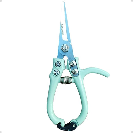 Fondwell 6" Pruning Shears Garden Scissors: Ultra Sharp Garden Clippers - Reliable Flower Snips for Trimming Small Plants - Bloomnest
