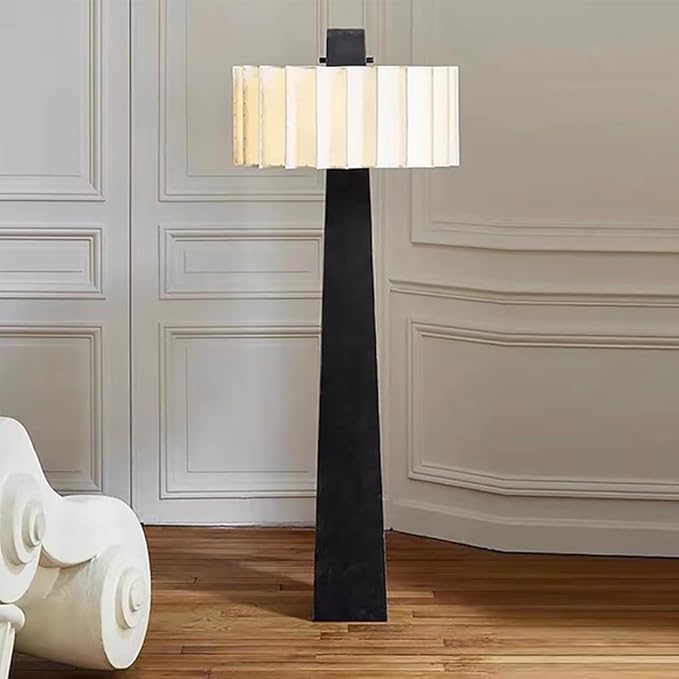 Contemporary Floor Lamps LED Nordic Fashion Simple Design Standing Light for Home Living Room Bedroom Decor(B) - Bloomnest