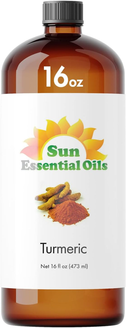 Sun Essential Oils Turmeric Essential Oil 16oz for Diffuser, Aromatherapy, Calming, and Soothing - Bloomnest
