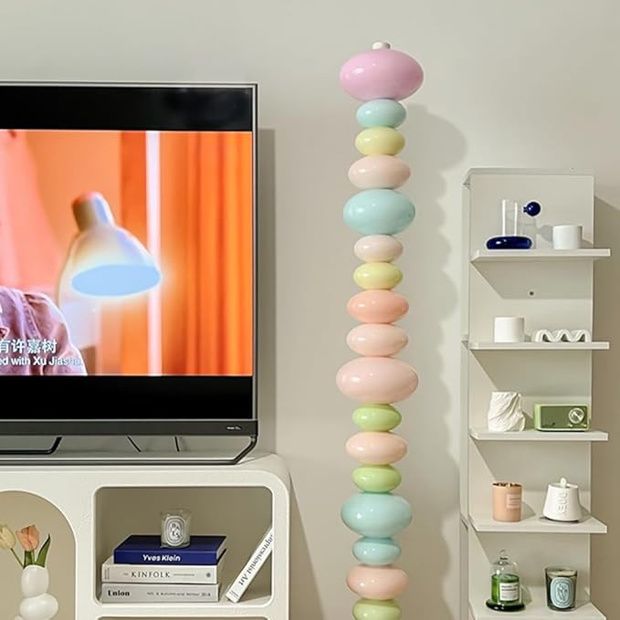 Nordic Children Floor Lamp Color Modern Family Iiving Room Bedroom Creativity LED Decorative Atmosphere (N) - Bloomnest