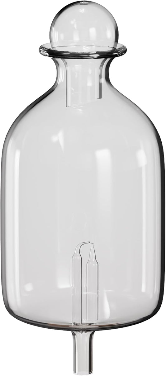 30ml Hand-Blown Glass Atomizing Chamber for Waterless Essential Oil Diffusers - High Transparency, Plastic-Free Nebulizing Vessel, DIY Replacement Accessory, Aria CHEZARTEMIS