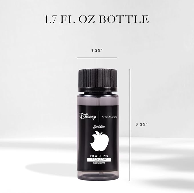 Aroma360 | Disney | I’m Wishing Pro- Pod Fragrance Oil Blend | Princess Snow White | Luxury Essential Oil Diffuser | Aromatherapy Scent Diffuser Oil | Orange, Aldehydes & Jasmine 1.7 fl oz, 50mL - Bloomnest