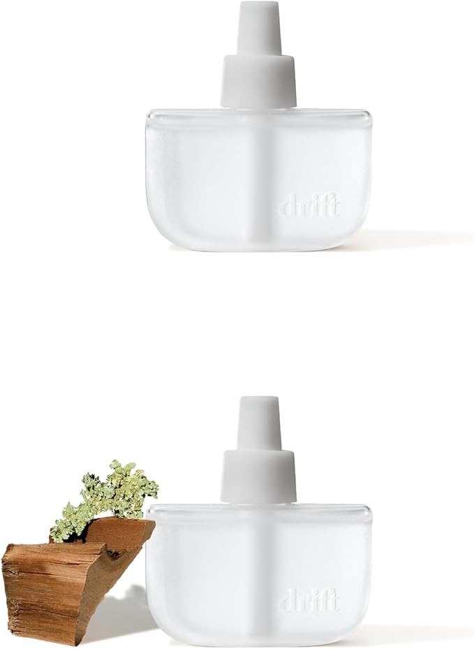 Drift Home Scent Diffuser Refills in Teak (2 Refills) - Adjustable and Long Lasting Diffuser Aroma - Clean Ingredients, Pet Safe - Bloomnest