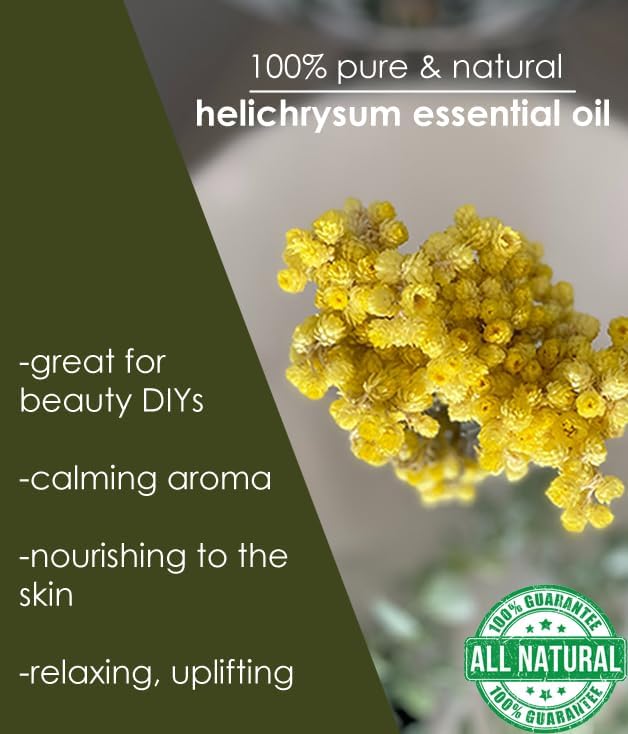 GreenHealth - 5 ml Helichrysum (French) Essential Oil - 100% Pure Greenals