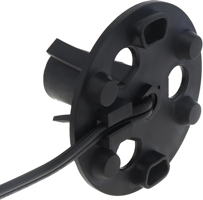 RTNLTI Salt Lamp Cord Replacement with Dimmer Switch and Base Assembly, 5 Feet,E12 Base for Himalayan Salt Lamp